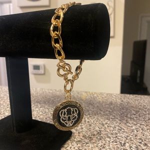 Gold Black Tiger  Bracelet.